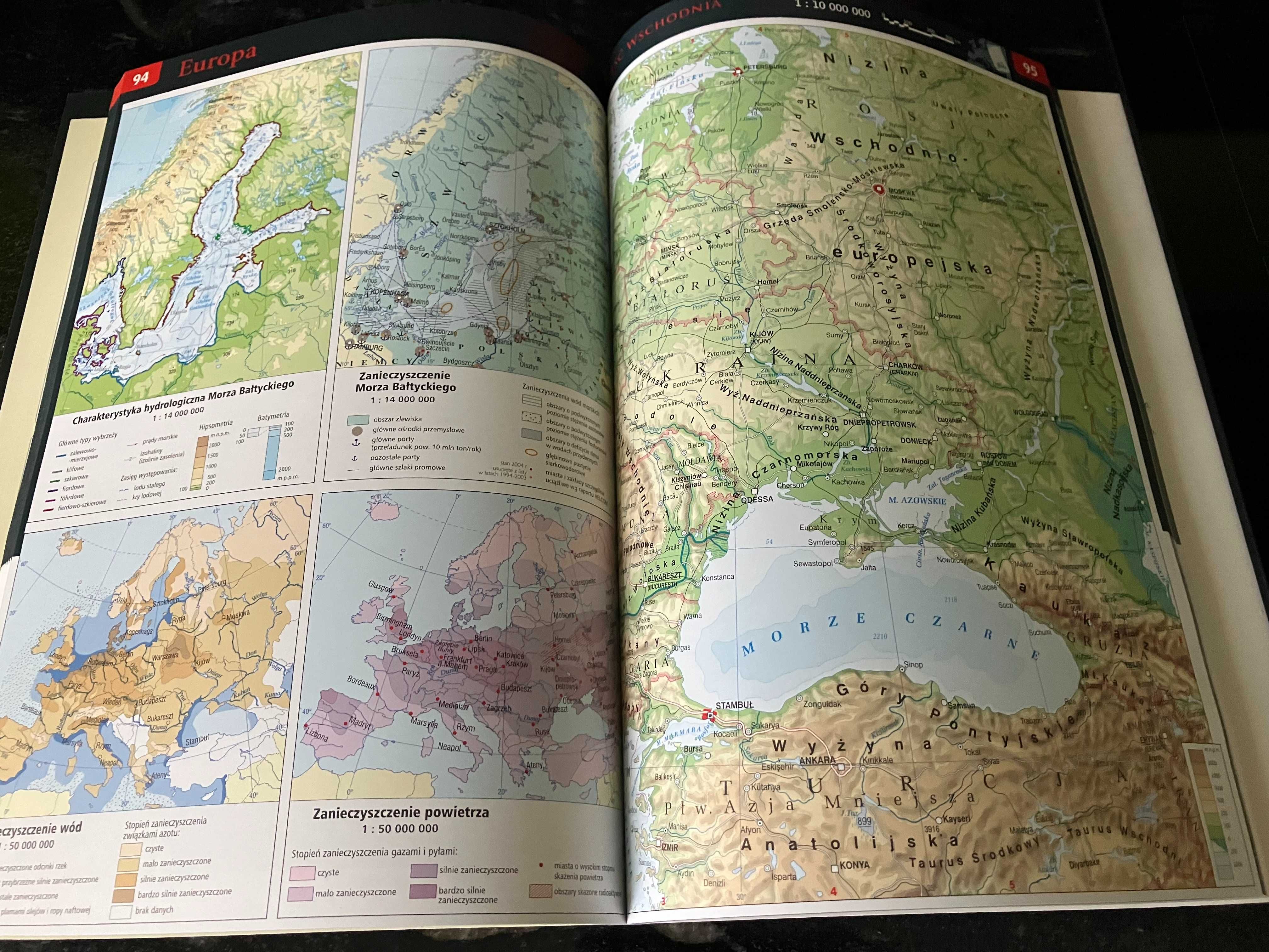 Szkolny atlas geograficzny DEMART