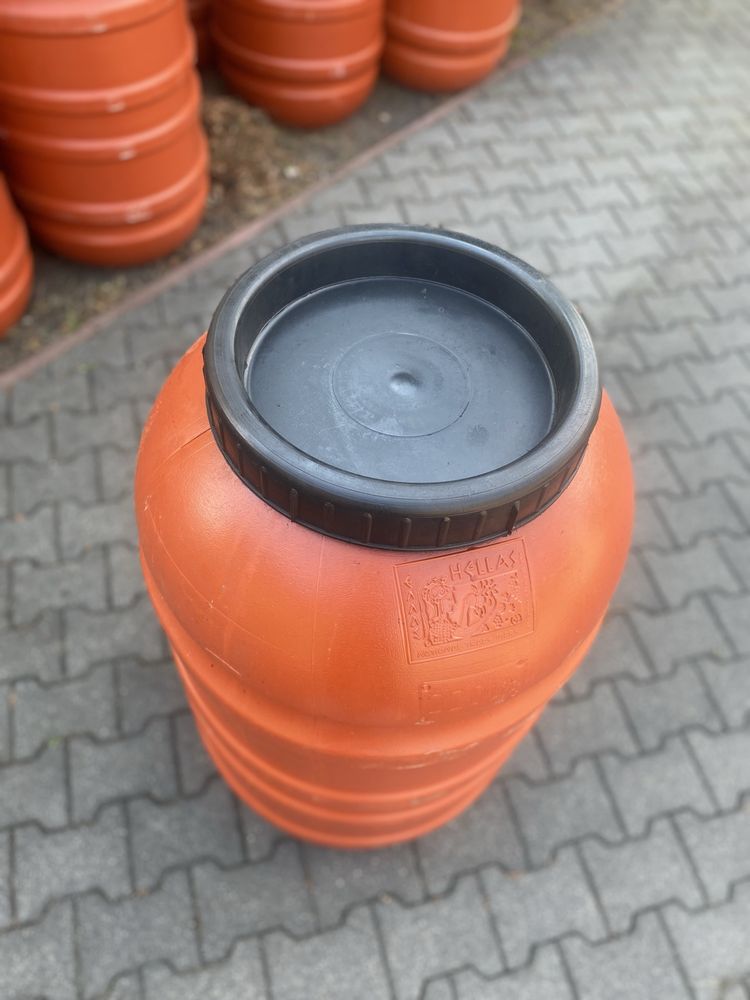 DUŻA BECZKA na deszczówkę 200l 220l 250l zbiornik spożywka beczki ibc
