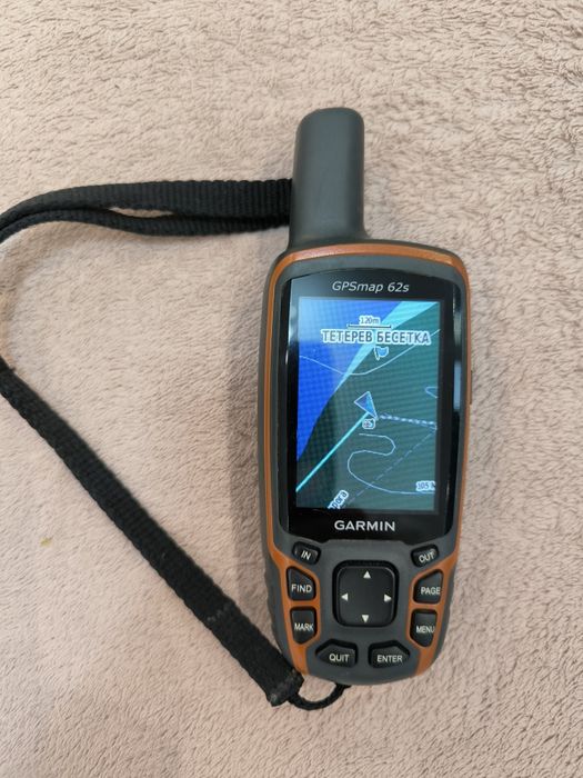 GPS навіготор garmin 62s