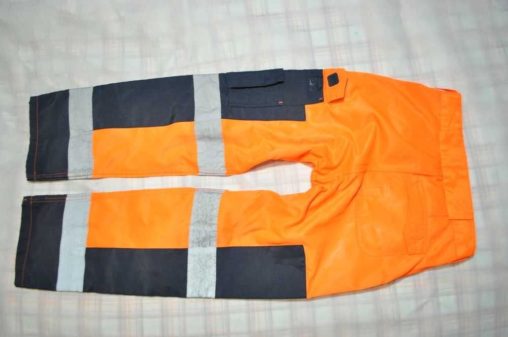 AQUA S 80cm spodnie bojówki męskie mocny materiał odblaski i4 TOCSAM