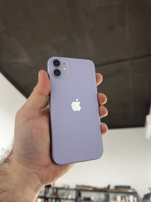 Apple iphone 11 64 gb Неверлок фіолетовий 100% айфон 11