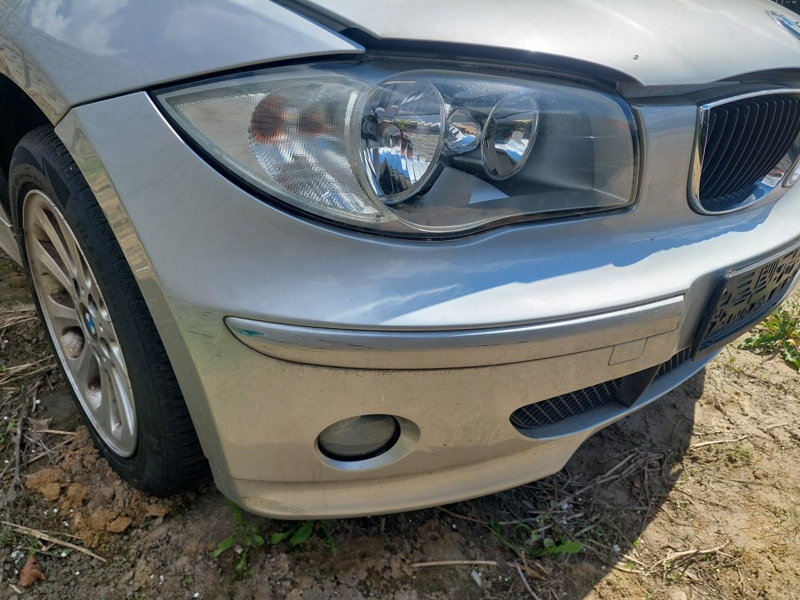 titansilber srebrny zderzak przod przedni bmw e87 e82 e81