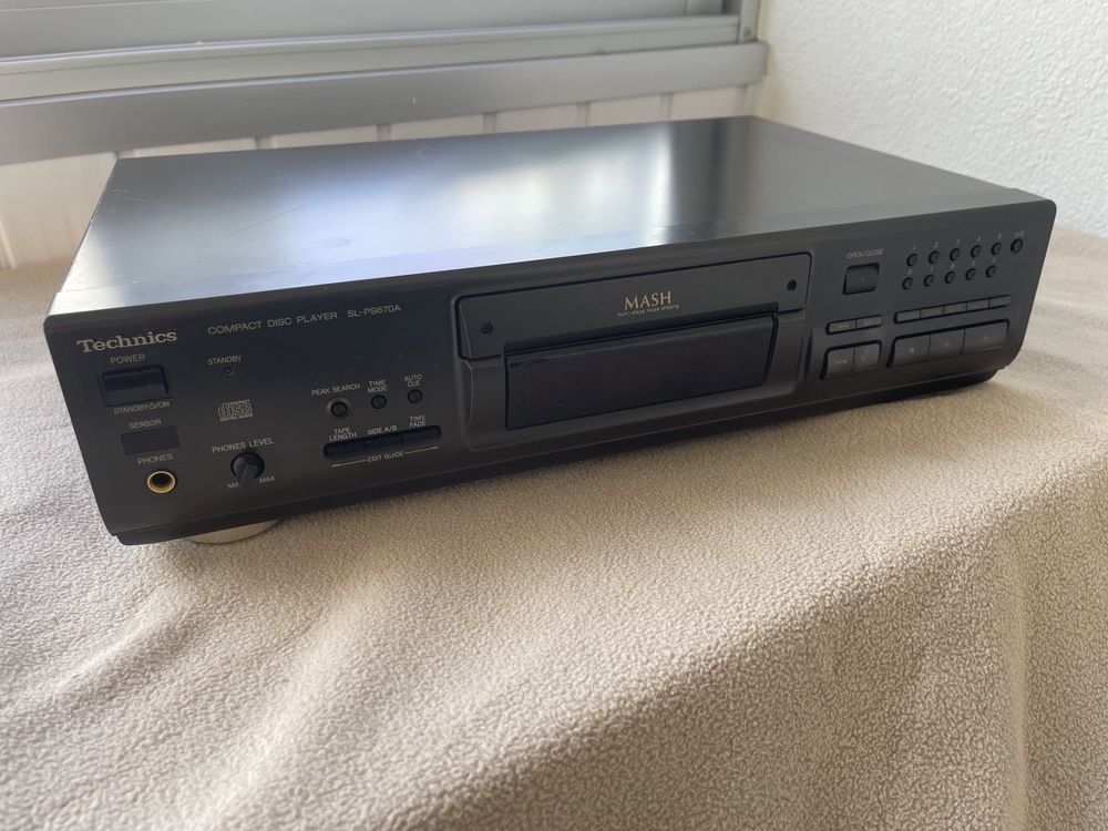 Technics SL-PS670A odtwarzacz CD player Compact Disc MASH