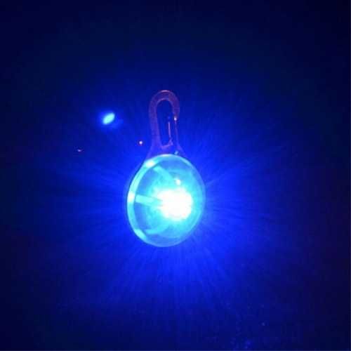 АКЦІЯ Сяючий LED брелок на нашийник для собак (світлодіодний маячок)