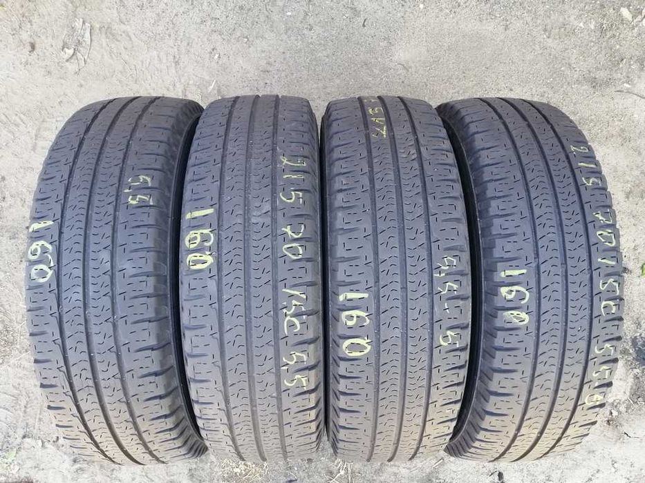 Michelin Agilis Camping 215/70R15C 109Q шини бу M+S 4 штуки