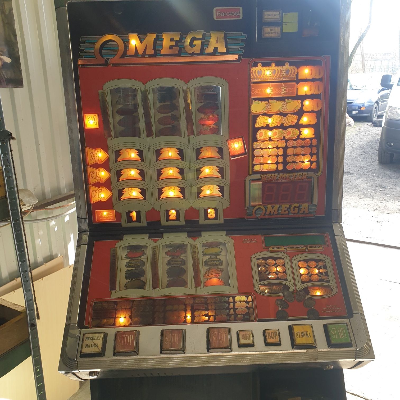 Automat gra omega