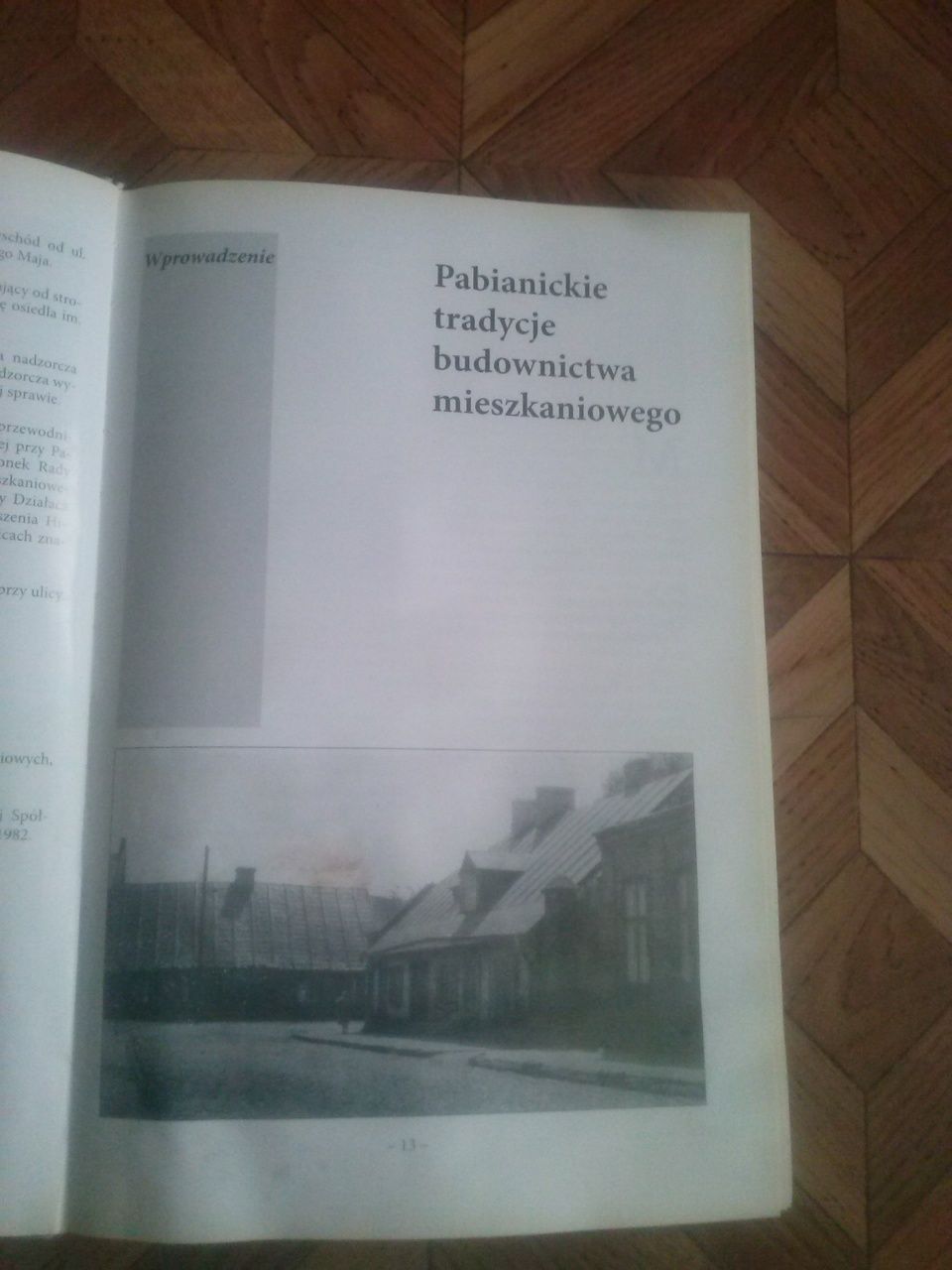 Stara książka Pabianicka spółdzielnia mieszkaniowa
