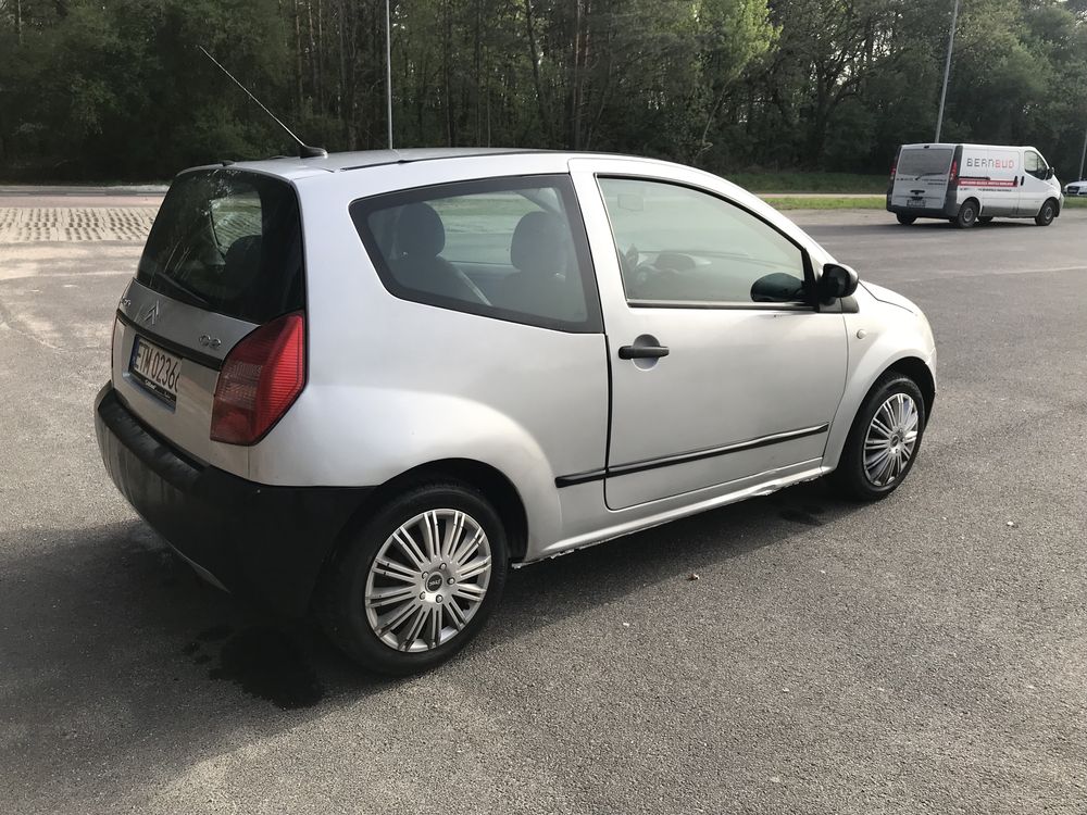 Citroen c2 1,1 bdb stan 2003 r zamiana