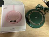 Podgrzewacz do kubka kawa herbata USB zielony