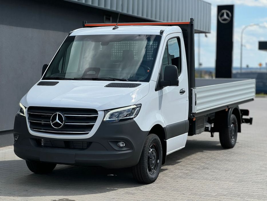 Mercedes-Benz Sprinter  317CDI 170KM - Fabryczna skrzynia otwarta | kamera | hak 3,5t | FV23%