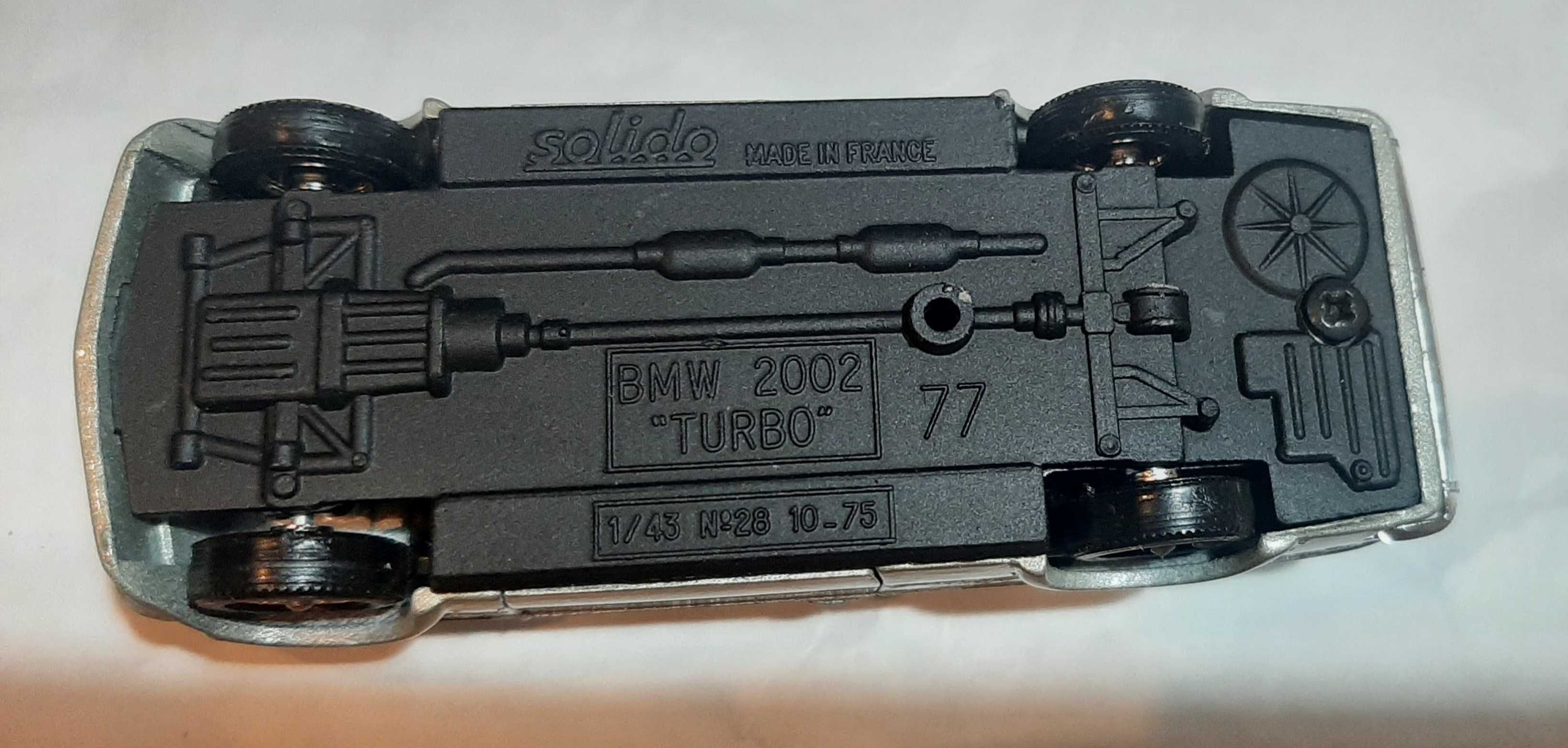 Miniatura Solido Bmw 2002 escala 1/43