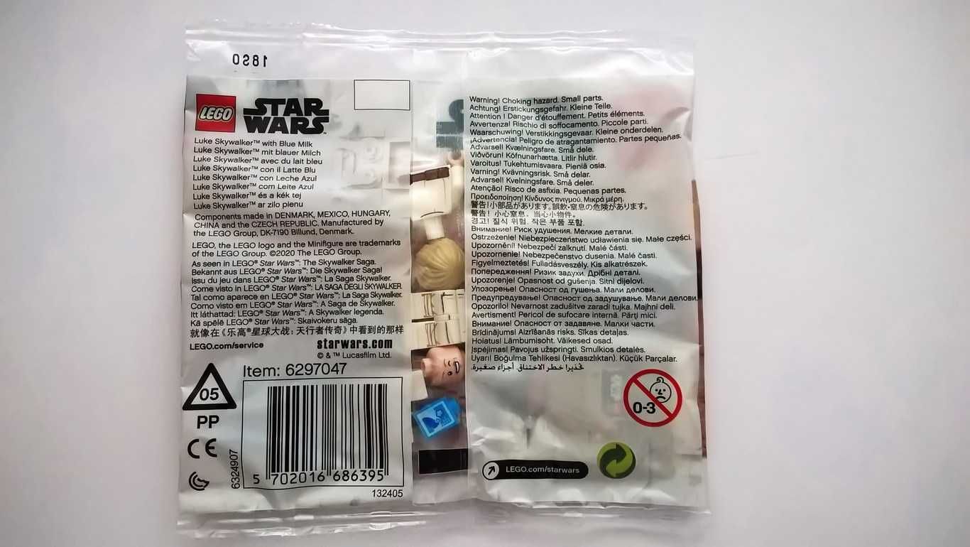 Lego Star Wars 30625 Luke Skywalker with Blue Milk polybag selado