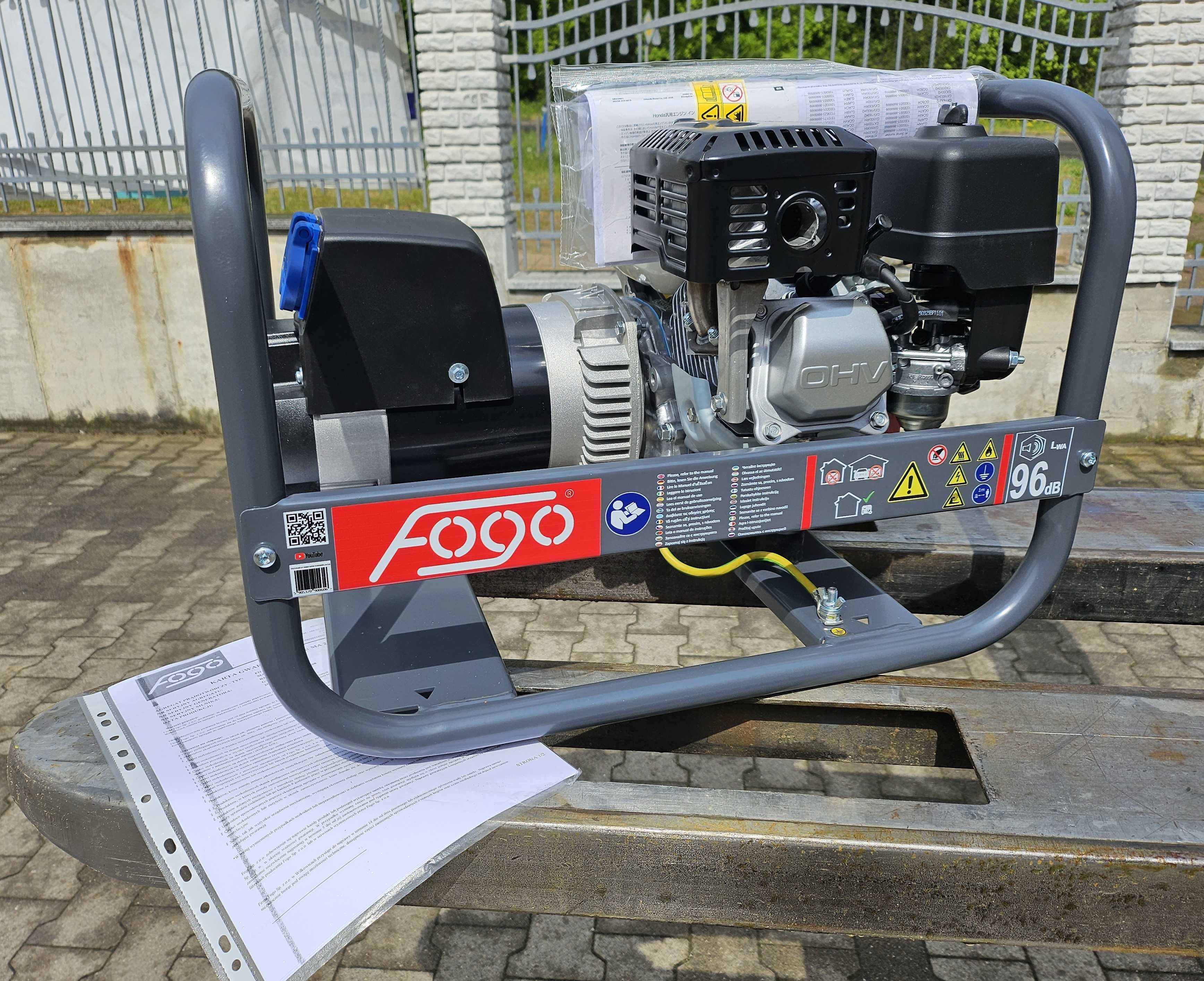 Agregat Fogo FH3001R FH 3001 R Honda Pramac Wacker