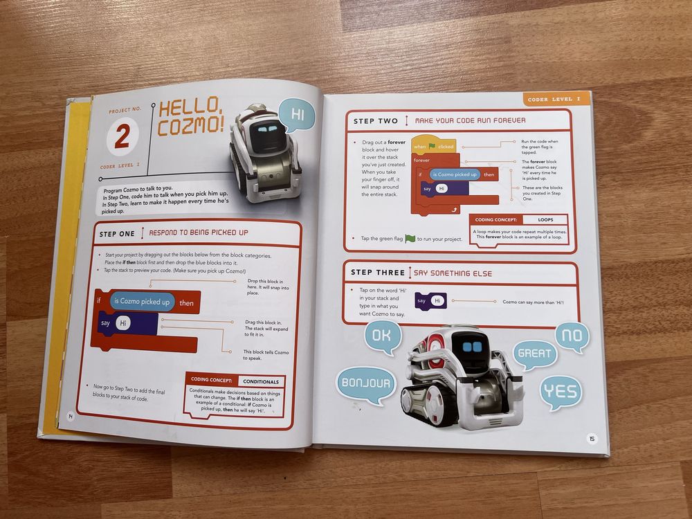 Робот Anki Cozmo посібник по програмуванню