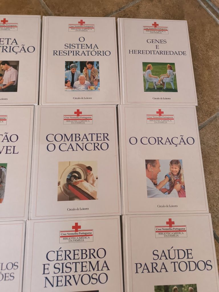 Livros Cruz Vermelha - Saúde