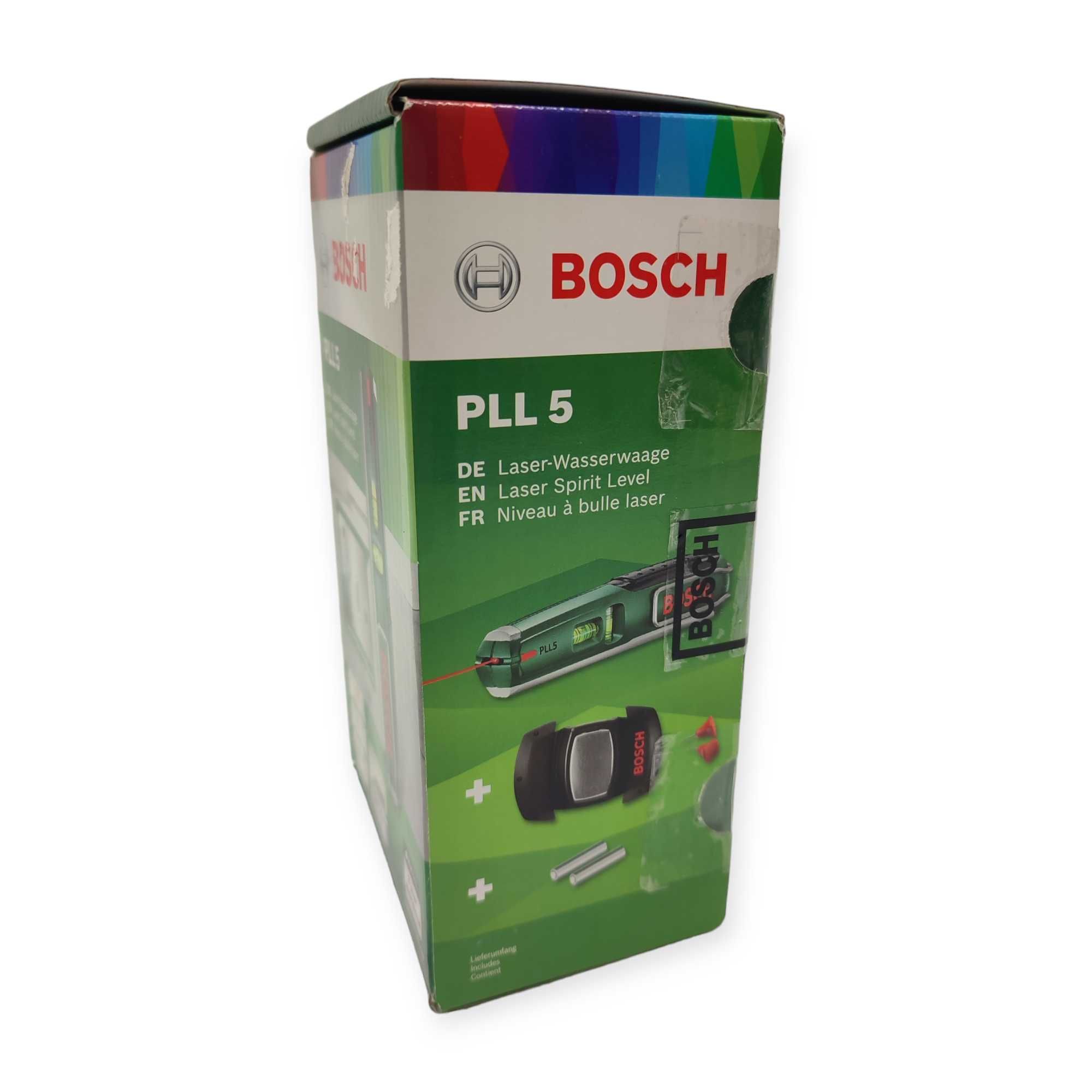 Poziomica LASEROWA Bosch 0,01 m PLL5