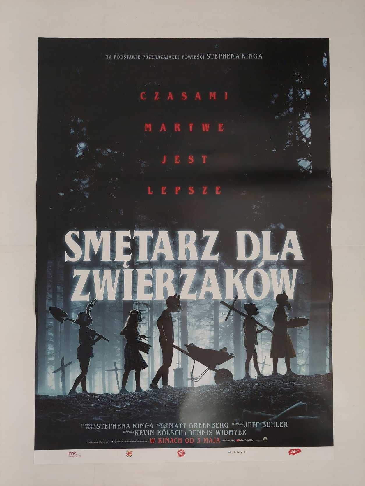 Plakat filmowy oryginalny - Smętarz dla zwierzaków