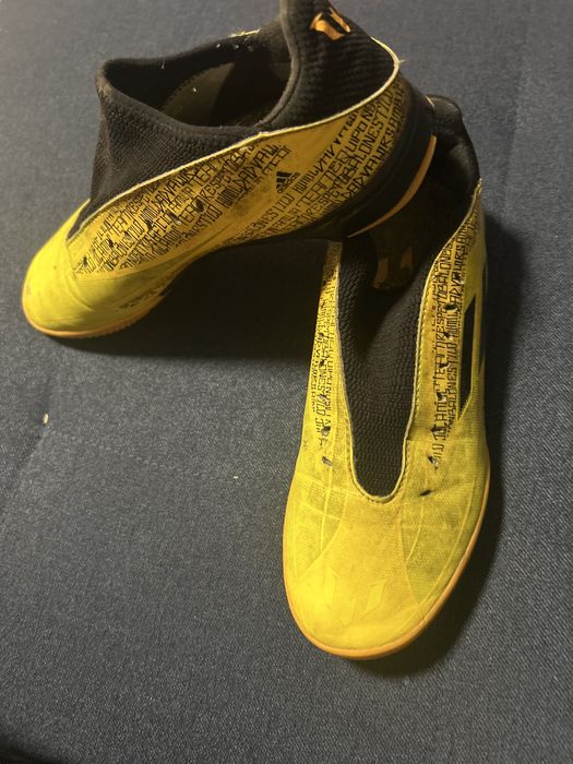 Halówki messi adidas żółte