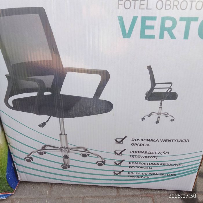 Fotel do biurka wygodny