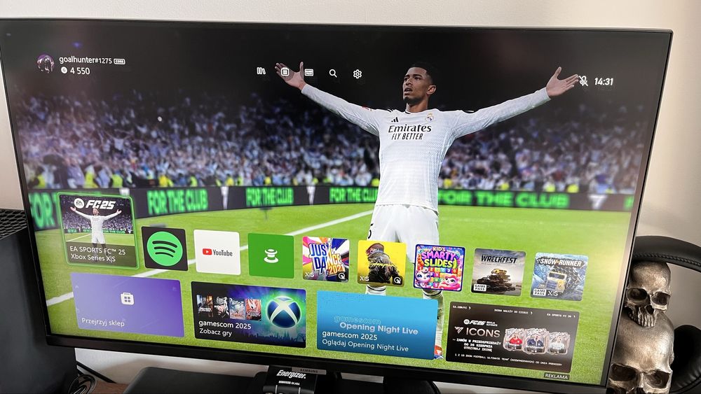 Monitor SAMSUNG Smart M7 LS32BM700UUXEN 31.5" 3840x2160px 4 ms [GTG]