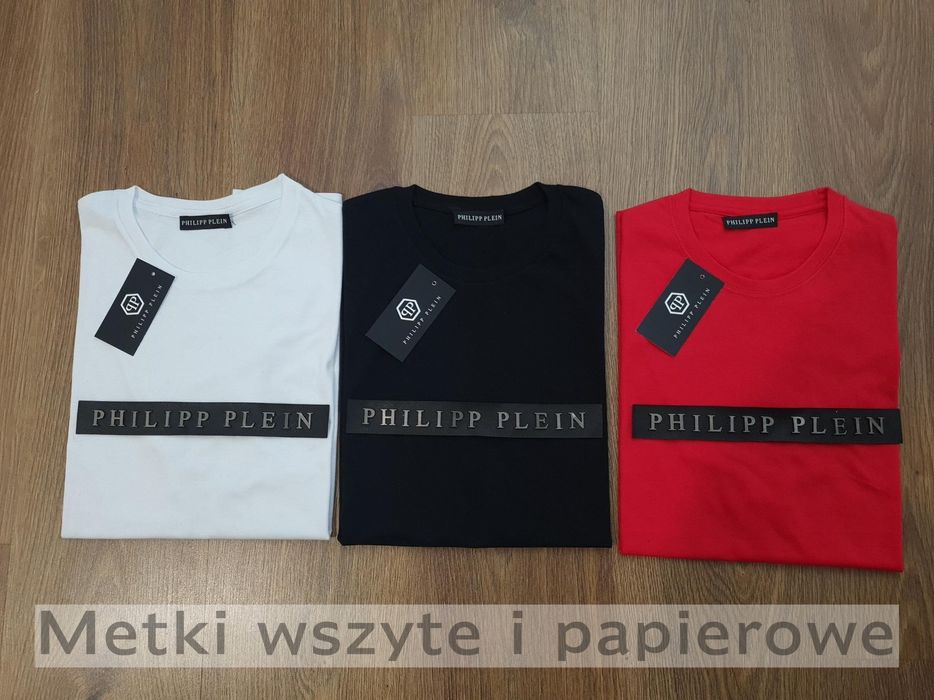 Męskie koszulki nowe szyte logo M L XL XXL Wysyłka pobrani