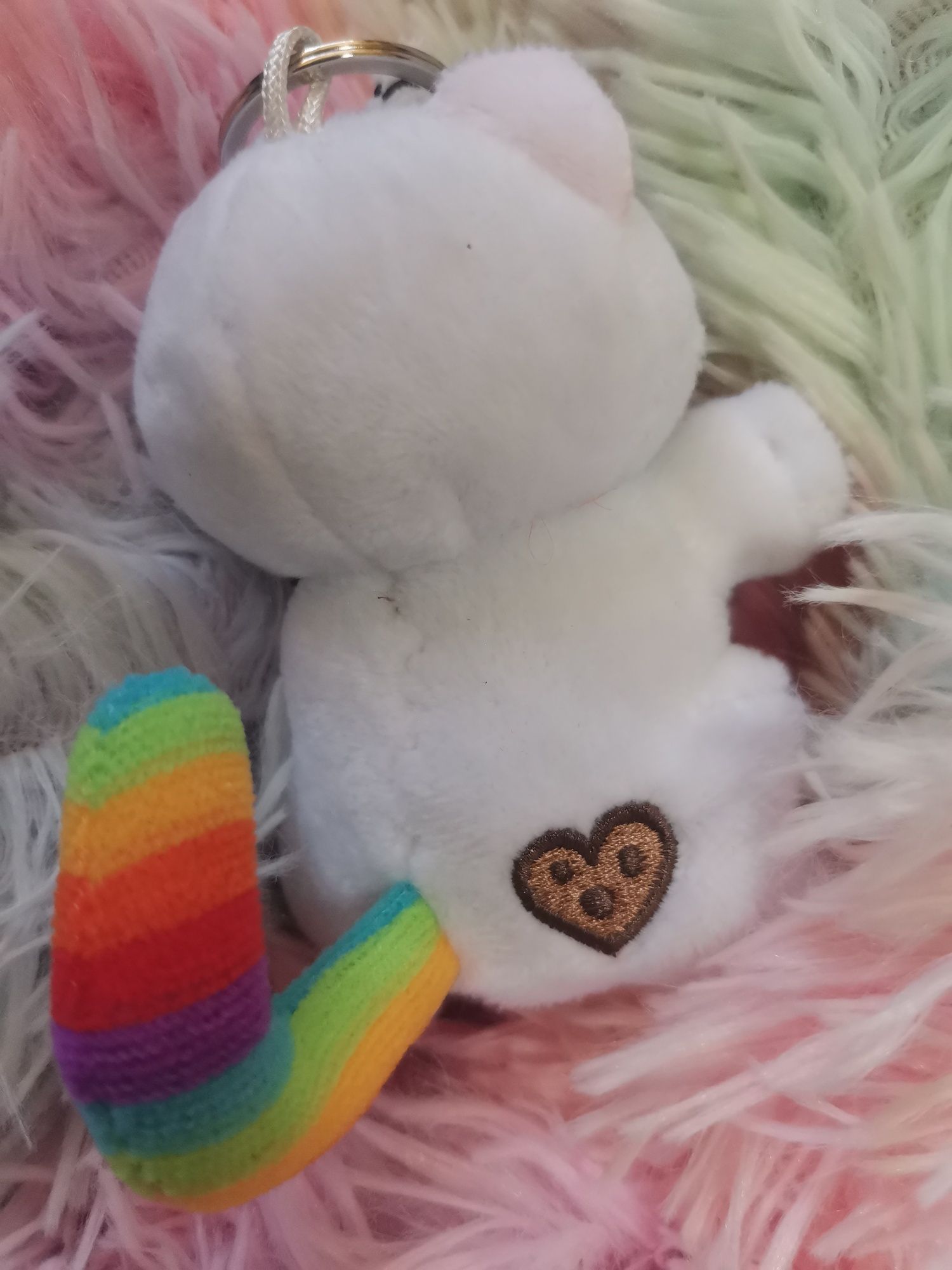 Pummel unicorn słodka maskotka brelok kotorożec kot jednorożec