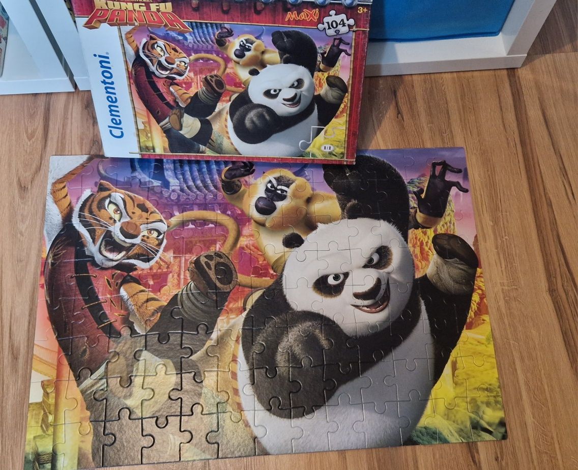 Puzzle duże 104 elementy