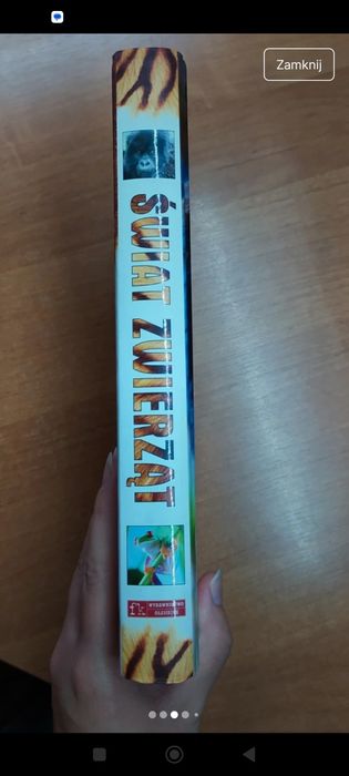 Książka świat zwierząt