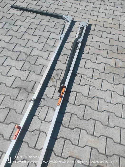 Miarki do mierzenia wysokosci załadowanych samochodów Lohr autotransp.