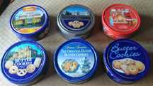 Latas de bolachas