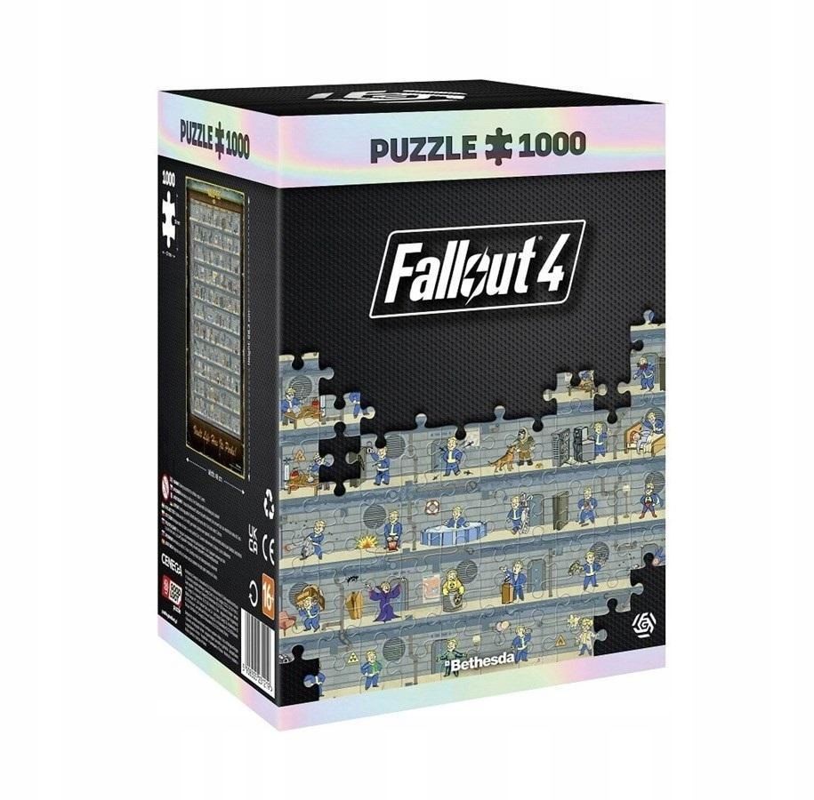 Puzzle 1000 Fallout 4 Perk Poster, Good Loot