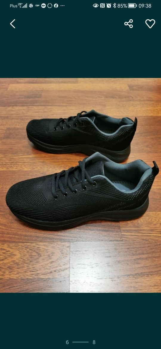 Super Lekkie Wygodne Adidasy Męskie Na Codzień Do Biegania