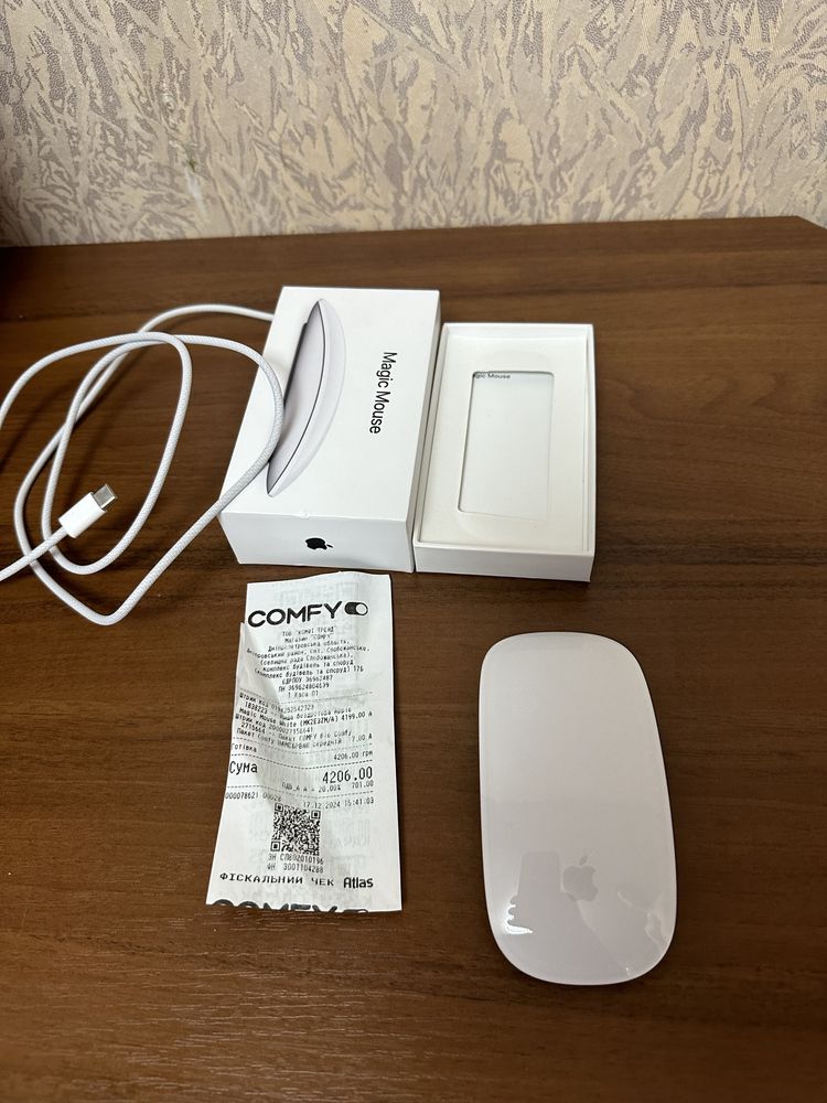 Мишка мышка apple magic mouse bluetooth white mk2e3zm a