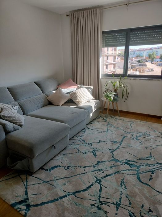 Sofá Chaise Cizento