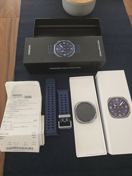 Samsung Galaxy Watch Ultra LTE, 5 Pro. Troca/retoma. Fatura, garan