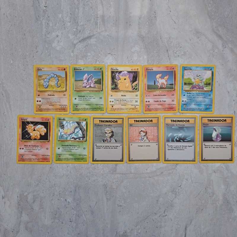 Cartas Pokemon Base Set