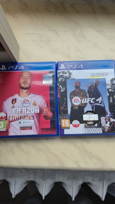 UFC 4 + Fifa 20  ps4