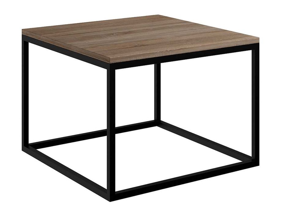 Nowy stolik loft karat 60 czarny +biały