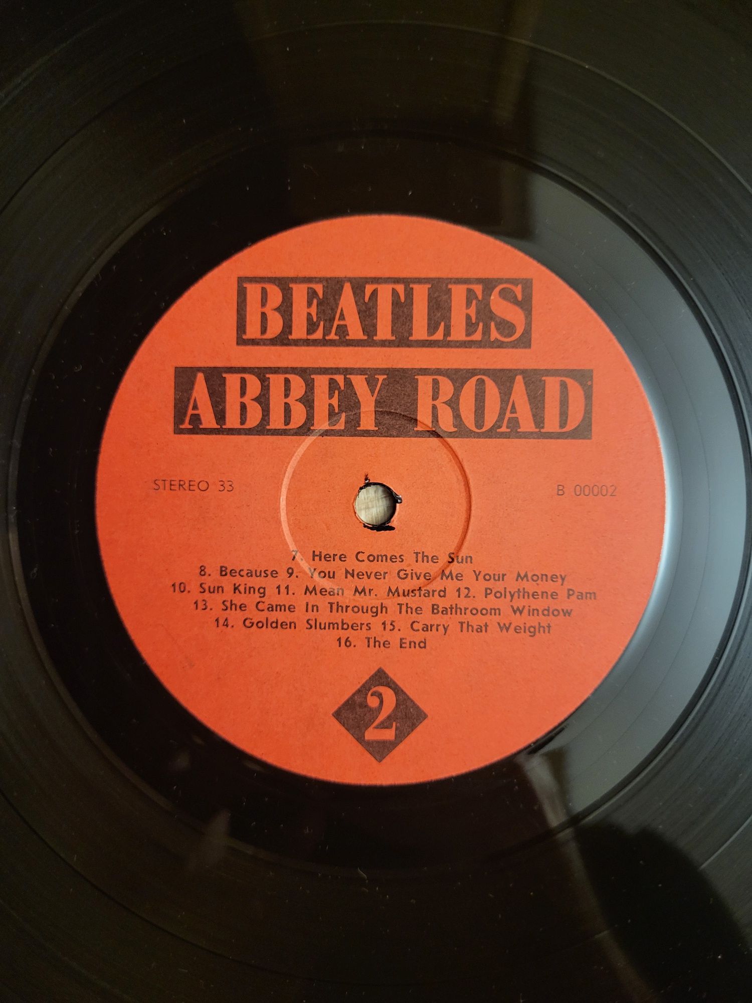 Виниловая пластинка (Вінілова платівка) Beatles - Abbey  road