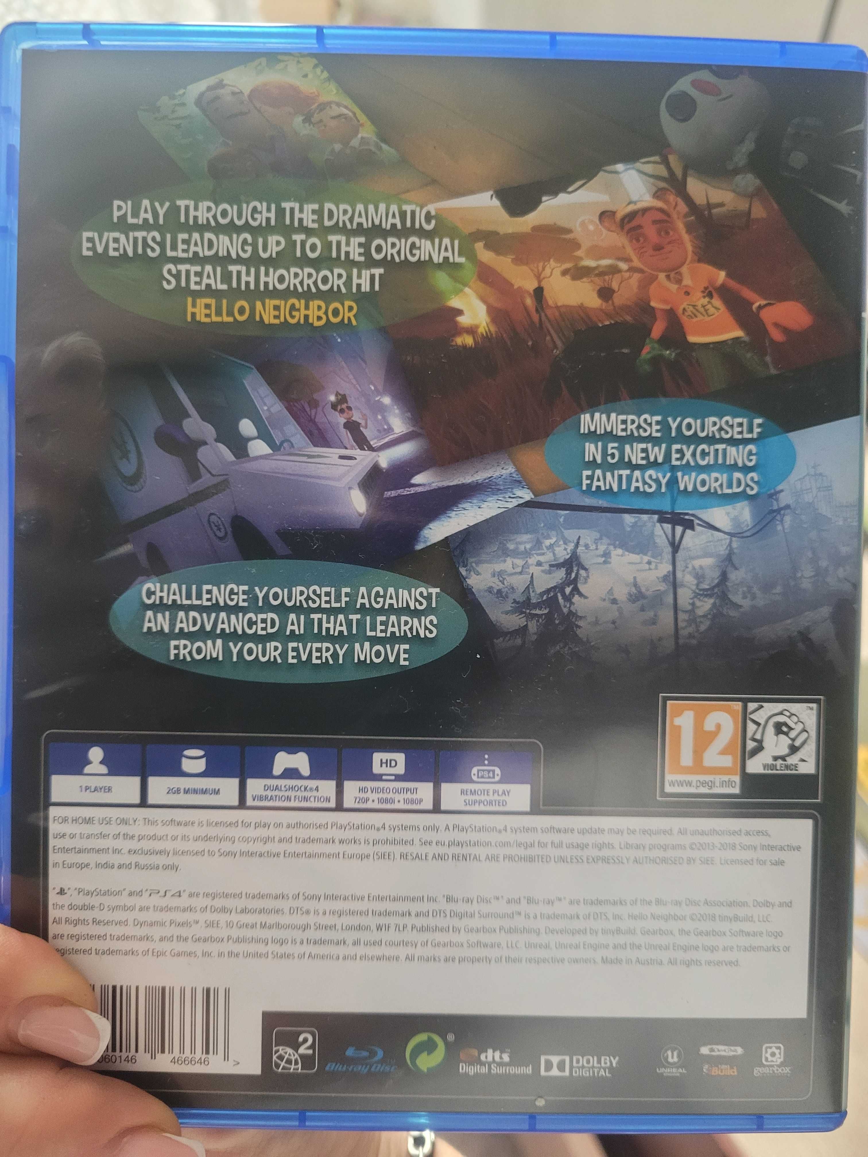 gra na PS4  hello neighbor