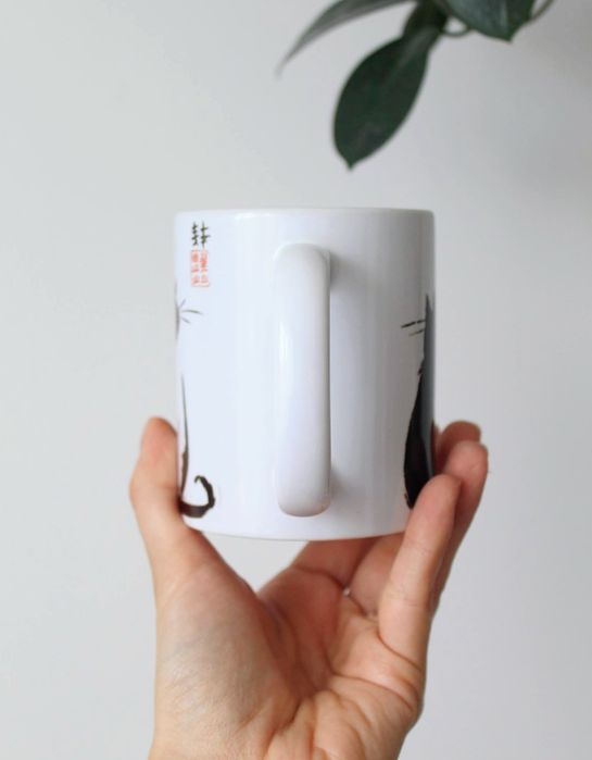 Kubek Kotki, Kot, japońskie pulchne kotki, kubek z kotami