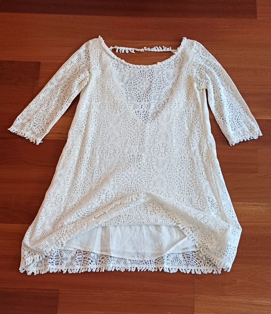 Vestido branco de verão