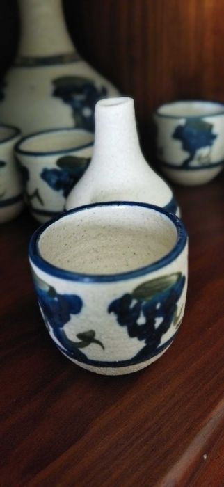 Conjunto de licor artesanal