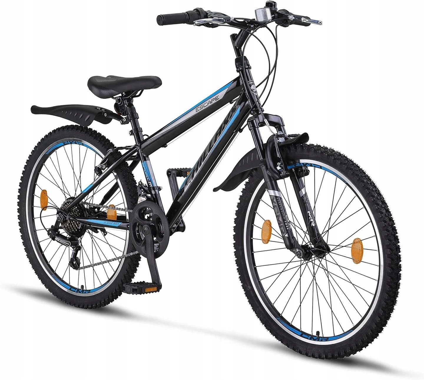 Niemiecki rower górski MTB CHILLAXX ESCAPE 24" 21 biegów