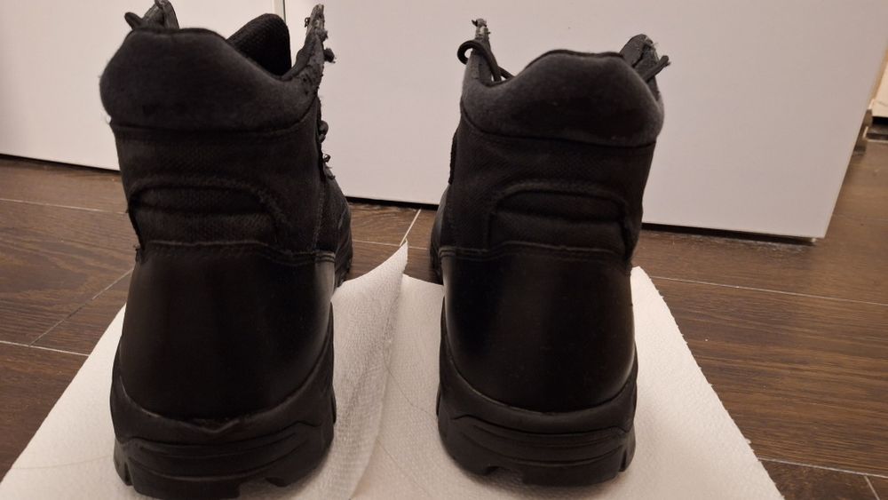 Buty Bates 32,5cm EU47,5/48 Czarne Skóra Antypoślizg.