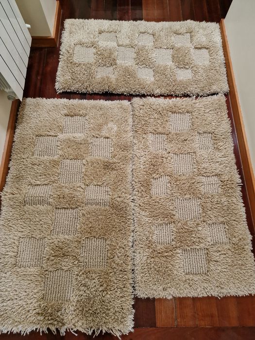 Tapetes quarto e cada de banho