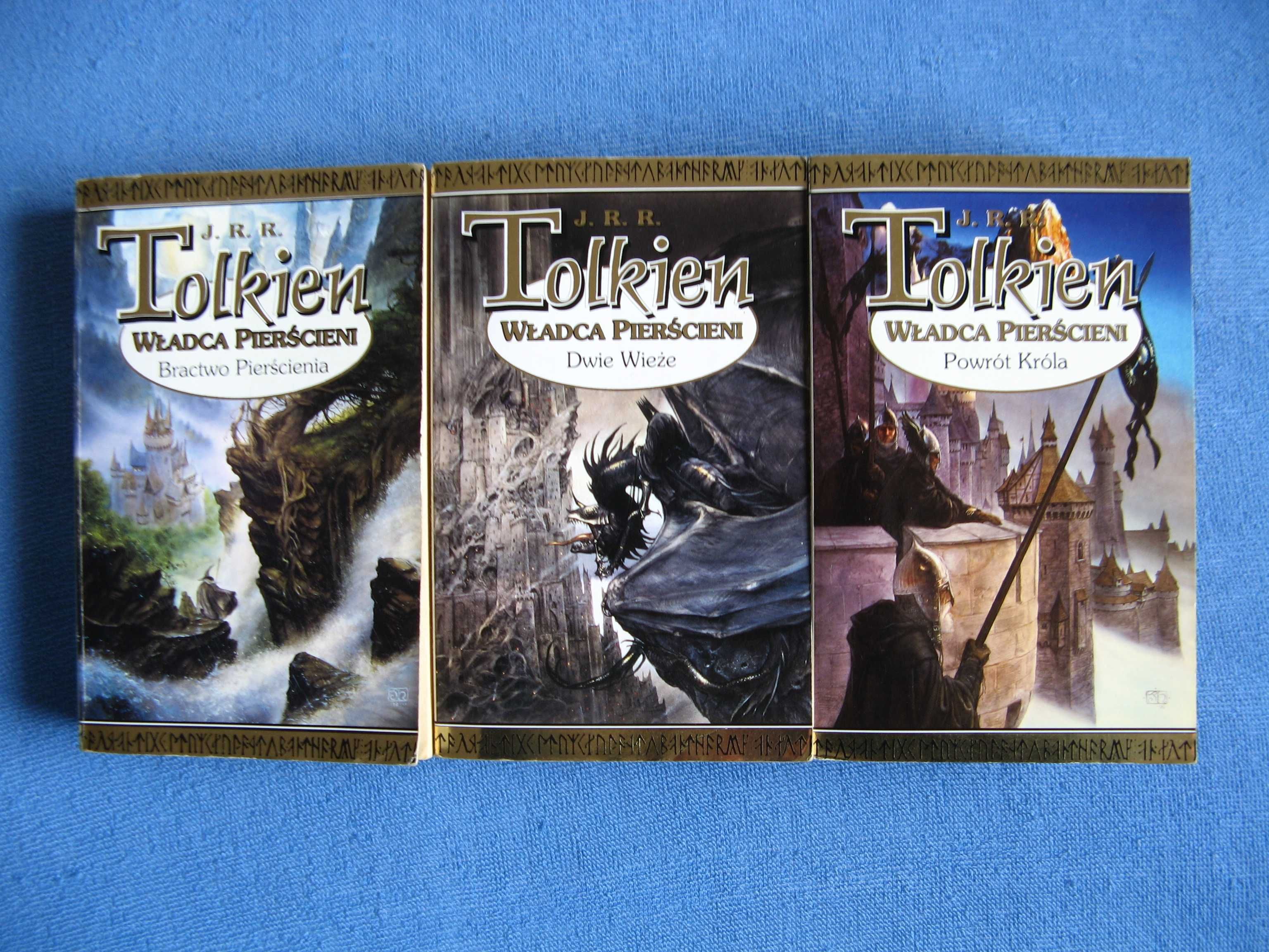 Tolkien  Władca Pierścieni Bractwo Pierścienia Dwie Wieże Powrót Króla
