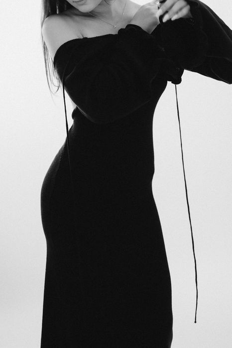 Сукня, чорна елегантна