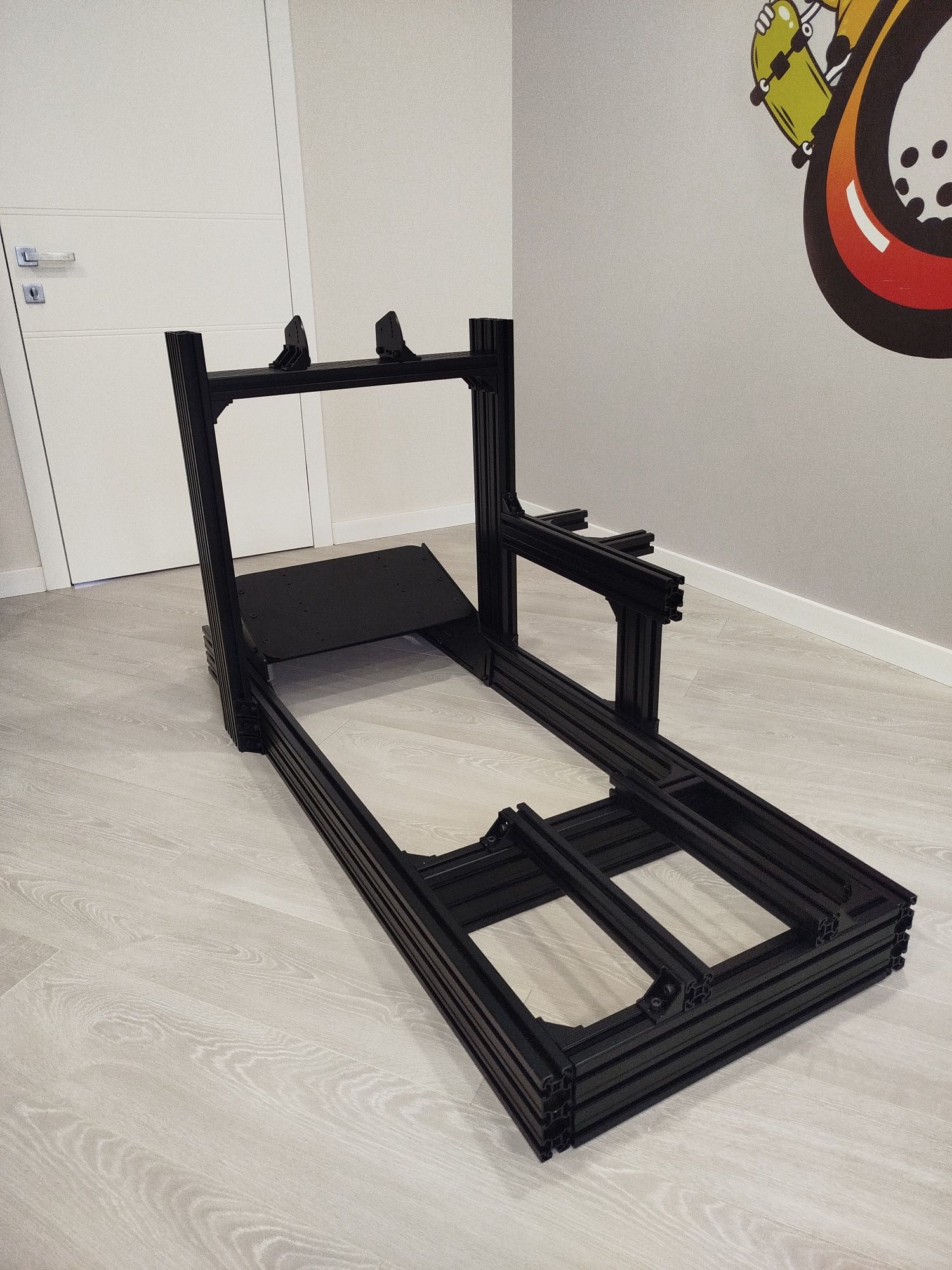 Кокпіт, Тріпл скріни, Ковши для сімрейсинга Fanatec, Trastmaster