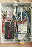 Quadro elétrico de frio